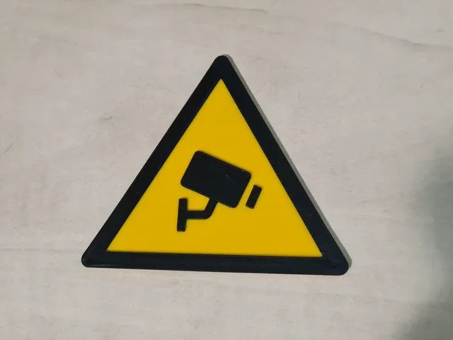 CCTV Warning Sign